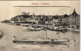 Pozsony Leporello mit Bahnhof