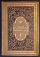 cca 1900 Jókai Mór költeményei díszkiadásban, dombornyomott borító, kiváló állapotban