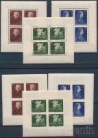 1942 Vöröskereszt (II.) kisívsor (24.000)