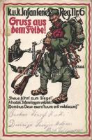 K.u.K. infantry litho s: Klaus