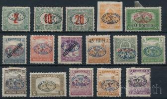 Debrecen I. 1919 16 klf bélyeg Bodor vizsgálójellel (11.530)