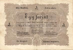 1848. 1Ft "Kossuth bankó" T:II-/III+