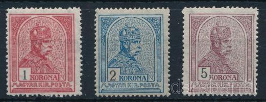 1913 Turul 1K, 2K + 5K álló vízjellel