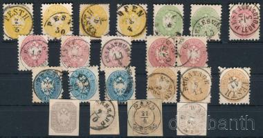 1863-1864 18 db bélyeg