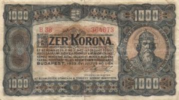 1923. 100K (2x) + 1000K T:III