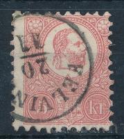 1871 Kőnyomat 5kr elfogazva, hibátlan darab "FELVIN(TZ)" (Gudlin 200 p)