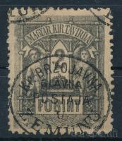 1873 Kőnyomat távírda 2Ft "ZEMUNU"
