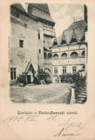 Vajdahunyad castle courtyard