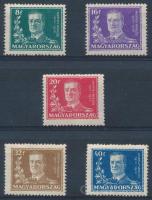 1930 Kormányzói 10 éves évforduló sor