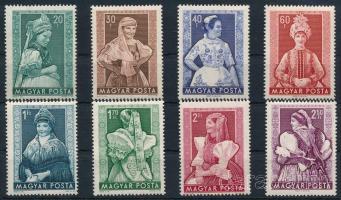 1953 Népviseletek I. sor (7.000)