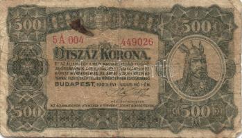 1923. 500K (2x) T:IV