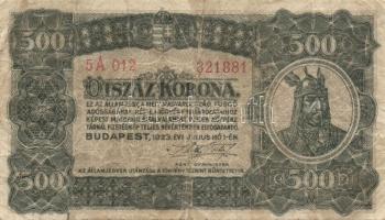 1923. 500K (2x) T:IV