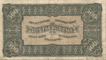 1923. 500K (2x) T:IV