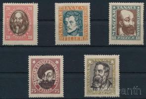 1919 Magyar tanácsköztársasági arcképek sor fekvő vízjellel (6.000)