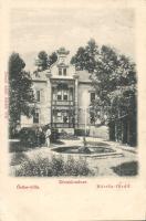 Bártafürdő Villa Őzike Divald yard (EK)