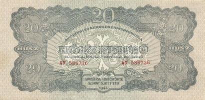 1944. 20P "V.H." (10x) T:I-