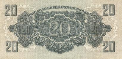 1944. 20P "V.H." (10x) T:I-