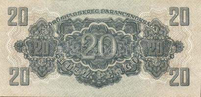 1944. 20P "V.H." (10x) T:I-