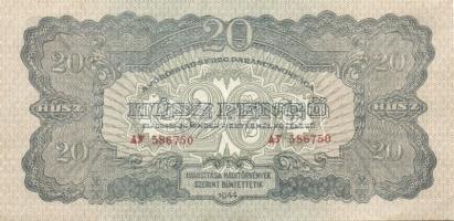 1944. 20P "V.H." (10x) T:I-
