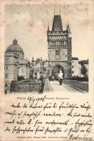 Praha Old Town Tower and the Charles bridge (fl)