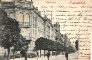 Frantiskovy Lázne Park street (cut)