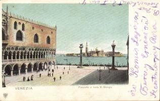 Venice Piazzetta and San Giorgio island