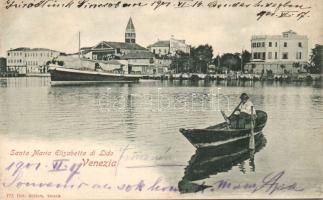 Venice Lido with Santa Maria Elisabetta (cut)