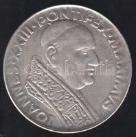 Vatikán DN "XXIII. János Pápa" ezüstözött emlékérem (35mm) T:1 eredeti tokban Vatican ND "Pope John XXIII" silver plated medallion (35mm) in original case C:Unc