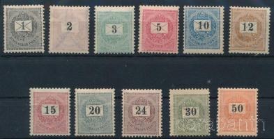 1898 Teljes sor