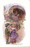 Horse phone new year greeting s: Kränzle