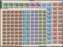 1973 Képes portó I. 2 db hajtott ívsor (20.000)