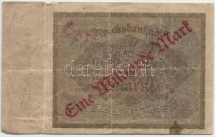 Weimari Köztársaság 1922. 1000M 1.000.000M felülnyomással T:III