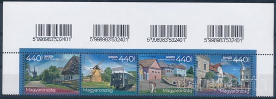 2026 Skanzen Szentendre sor ívsarki vonalkódos négyescsíkban
