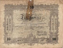 1848-1849. 15Kr, 30Kr, 1Ft, 2Ft, 5Ft, 10Ft T:III-/IV