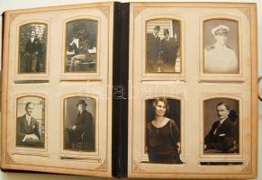 cca 1870-1940 Egy nagypolgári család élete: A Haltenberger-Rockenbauer család fényképgyűjteménye két...