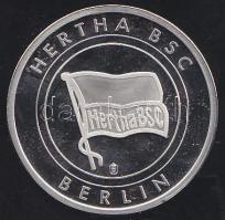 NSZK DN "Hertha BSC - Berlin" Ag 9,7g multicolor emlékérem T:PP