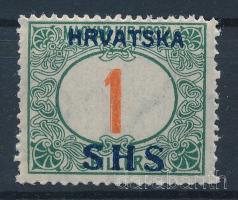 SHS 1918 Portó 1f Certificate: Velickovic