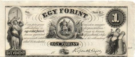 Emigrációs "Kossuth-bankó" 18.. 1Ft (31x) sorozat "A-H"-ig T:I,I-