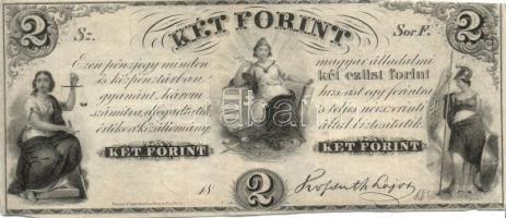 Emigrációs "Kossuth-bankó" 18.. 1Ft (31x) sorozat "A-H"-ig T:I,I-