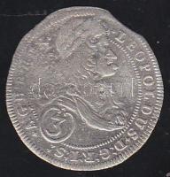 Ausztria 1697CB 3Kr Ag I.Lipót T:3-