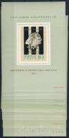 1961 Liszt Ferenc 10 db blokk (25.000)