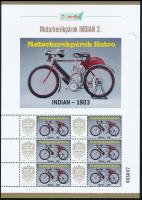 2026 Motorkerékpárok Retro - Indian 1903 megszemélyesített hatos kisív (tollvonás / pen stroke)
