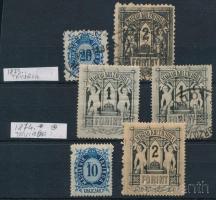 1873-1874 Távírda bélyeg