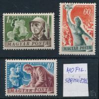 1950 Béke (III.) sor, a 40f számvízjellel (18.000)