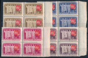 1949 Szakszervezet (III.) sor ívszéli 4-es tömbökben (14.400)