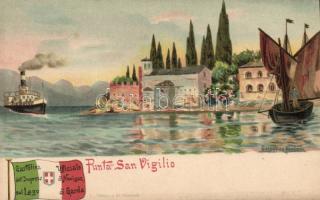 Punta San  Vigilio litho s: Cornelius Hintner