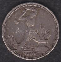Szovjetunió 1925PL. 50k Ag T:3 ph.