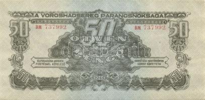 1944. 50P "V.H." (2x) egymásutáni sorszámmal T:I-