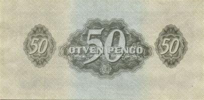 1944. 50P "V.H." (2x) egymásutáni sorszámmal T:I-