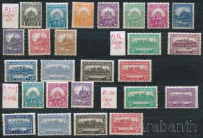 1926 Pengő-fillér 25 db bélyeg